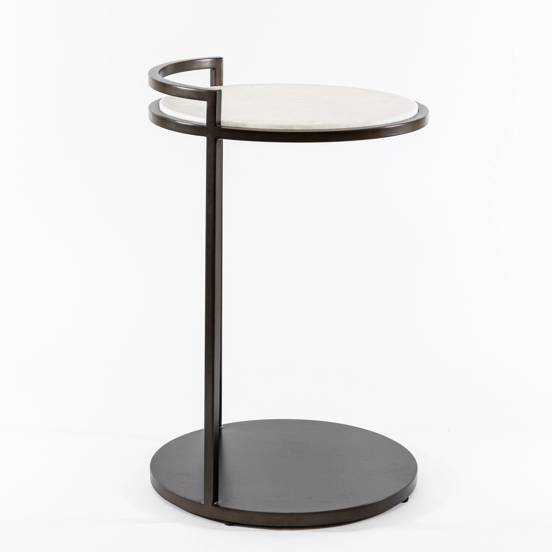 Bronze round side online table