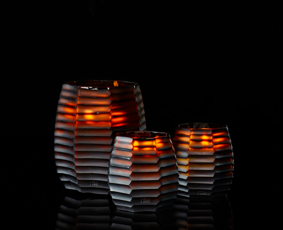 Luxurious Candles with Dark Background by Toni Bond 