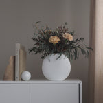 Luxurious White Vase in Decoration by Toni Bond 