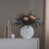 Luxurious White Vase in Decoration by Toni Bond 