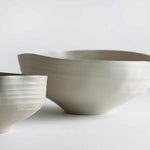 Luxurious White Bowls By Toni Bond