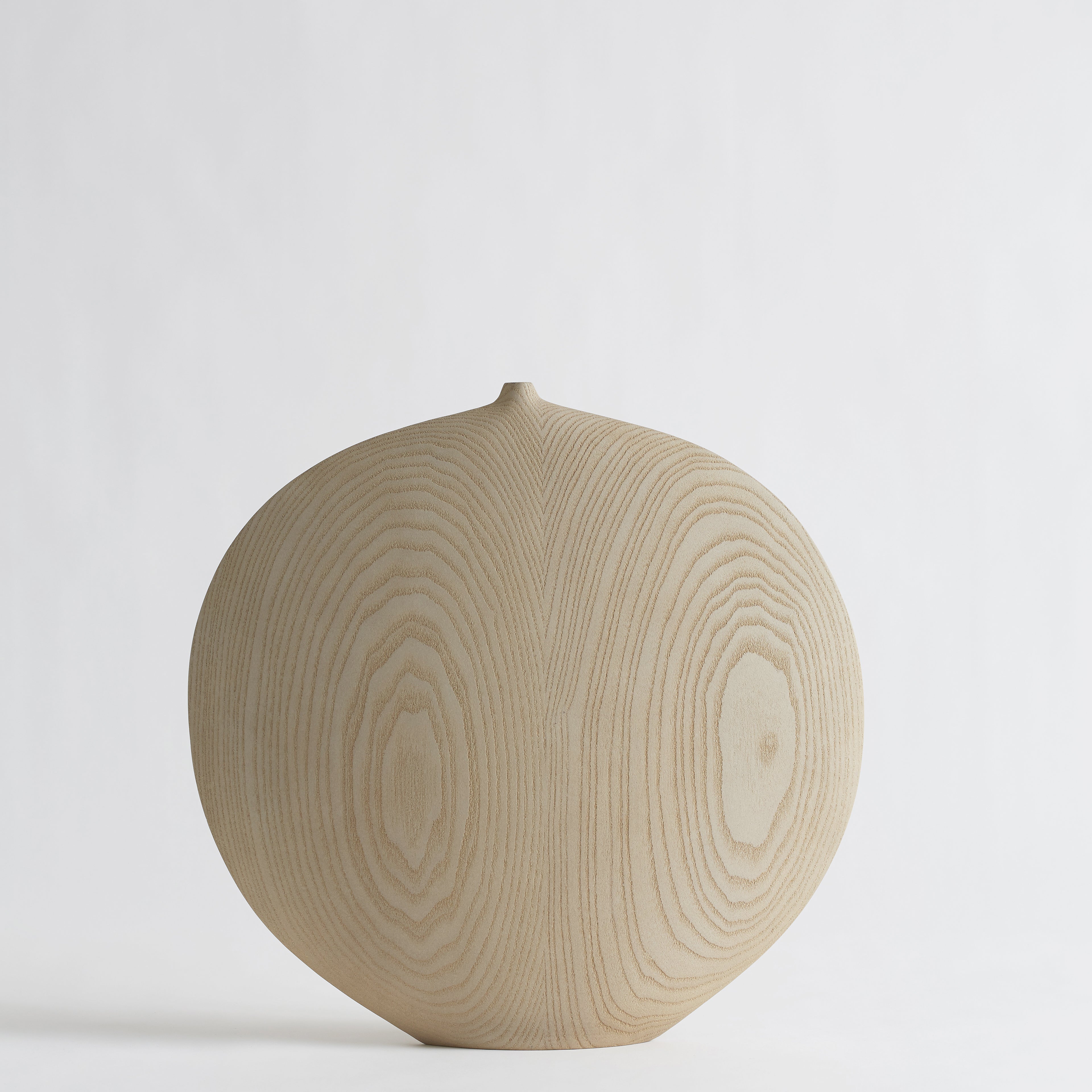 Vaso Lente Wooden Vessel  Spherical