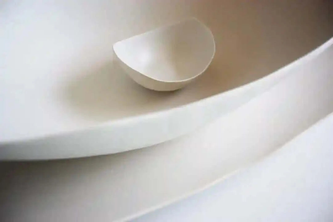 Luxurious Ceramic Lagoon Bowl By Toni Bond