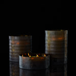 Luxurious Black Candles in Dark by Toni Bond 