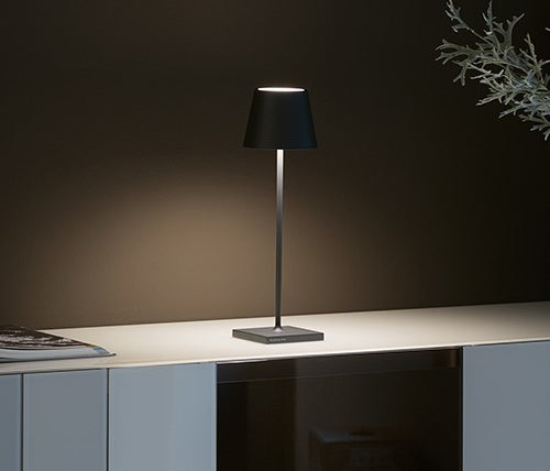 Luxurious Grey Table lamp by Toni Bond 