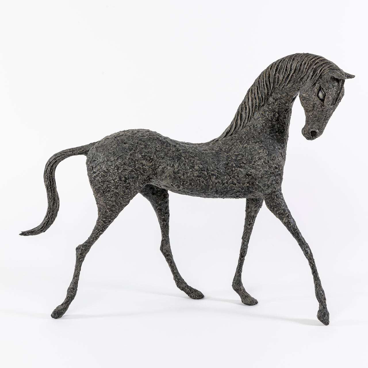 Luxurious Handcrafted Horse Sculpture By Toni Bond