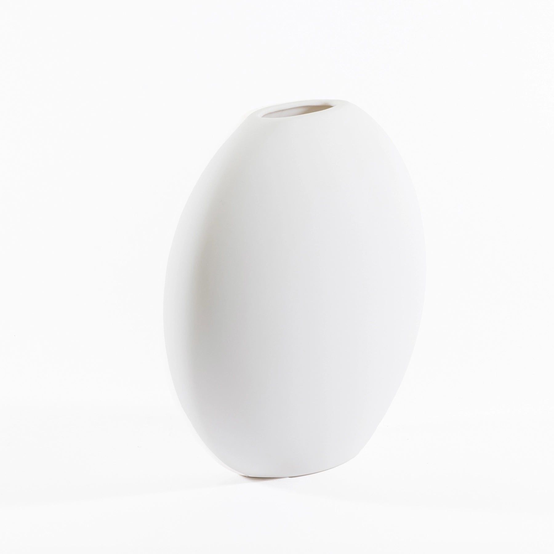 Luxurious White Vase by Toni Bond 