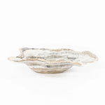 Luxurious Large Organic Marble Bowl in Neutral By Toni Bond