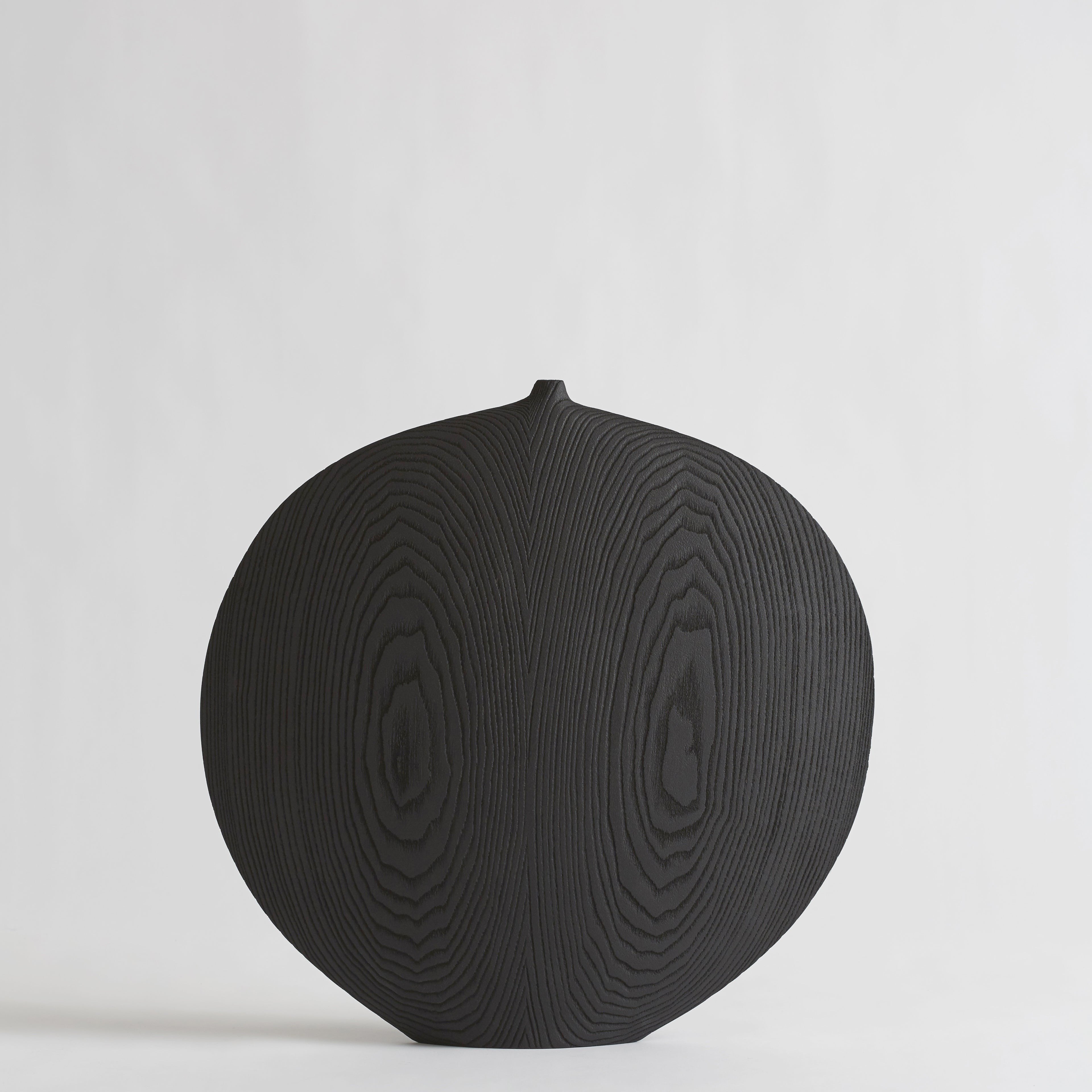 Vaso Lente Wooden Vessel  Spherical